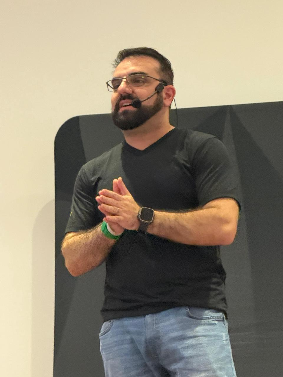 Gilson Daré em treinamento Elsever